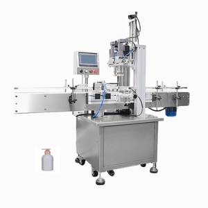 Automatic Metal Twist off Bottle Capper Capping Machine Perfume Capping Machine Spray Cap Sealer with Cap Feeder - Product Image 1