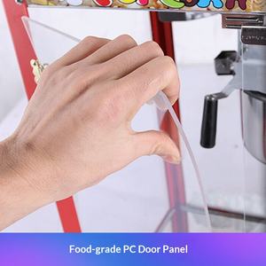 آلة صنع الفشار الكهربائية التجارية مصنوعة من سبائك الألومنيوم والزجاج المقسى - Product Image 3