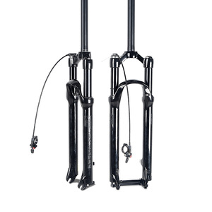 Horquilla Delantera para Bicicleta Retrospec con Cable de Control, 27.5 Pulgadas, Liberación Rápida, Suspensión con Ajuste de Rebote - Product Image 4