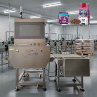 Détecteur de métaux à rayons X haute sensibilité pour la détection des aliments pour animaux de compagnie, détecteur d'objets étrangers à rayons X pour l'emballage en aluminium