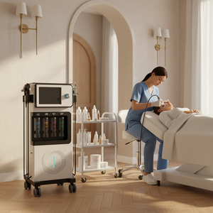 Mesin Kecantikan Wajah NewFace 2025 Hot Sale Meso <span class=keywords><strong>Therapy</strong></span> Diamond Microdermabrasi Facial Spa 10 in 1 Hydra Dermabrasi - Product Image 1