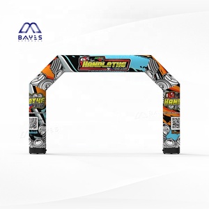 Arco de competición inflable para exteriores, personalizado, impermeable, de material Oxford, modelo inflable tipo payaso - Product Image 2