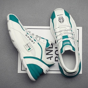 Zapatillas de hombre con cordones estilo europeo, transpirables de malla, con suela gruesa y plantilla oculta para aumentar la altura, estilo papá, ideales para verano. - Product Image 4
