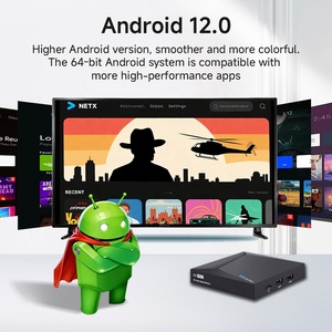 กล่องรับสัญญาณทีวี We2usat K3 Pro+ H265 Smart Ott TV Box ระบบ Android 12 รองรับ Wifi 6K ชิปประมวลผล Amlogic Quad Core กล่องสตรีมมิ่งมีเดีย Stb Tv Box หน่วยความจำ 4GB ความจุ 32GB - Product Image 2
