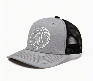 Casquette de sport en coton et maille avec logo personnalisé, broderie vintage, en laine, denim, toile bleue, style camionneur pour homme, idéale pour l'été - Product Image 3