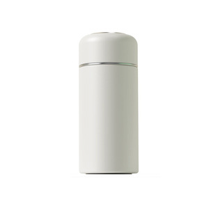 Stainless Steel Mini Insulated Water <b>Bottle</b> 316 White Round Portable For Kids School Use - Product Image 1