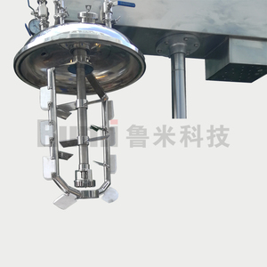 Triple Shaft Mixer Two-wing Anchor Agitator High Speed Disperser High Shear Rotor-stator Mixer - Product Image 5
