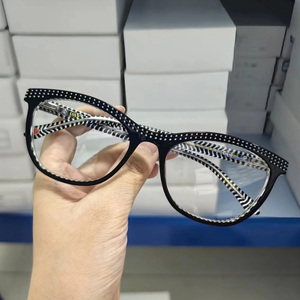 Bán buôn phong cách mới Lady Cat mắt kính Acetate khung Cat <span class=keywords><strong>Eye</strong></span> kính quang khung phụ nữ kính thời trang Cateye khung - Product Image 6