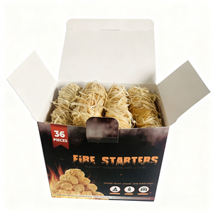 Allume-<span class=keywords><strong>feu</strong></span> en bois et <span class=keywords><strong>allumage</strong></span> rapide, allume-<span class=keywords><strong>feu</strong></span> en bois, laine <span class=keywords><strong>de</strong></span> bois, camping, barbecue en plein air - Product Image 4