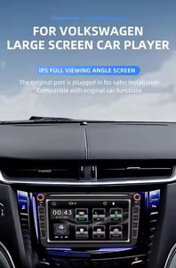 ZY 8 Inch 2 DIN GPS Carplay Màn Hình Cảm Ứng FM USB Stereo Xe Đa Phương Tiện Player Volkswan/VW/Polo/Passat/Ghế/Toledo 9083C Rohs - Product Image 2