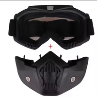 Lunettes réglables avec protection anti-buée et coupe-vent pour les sports de plein air et la conduite