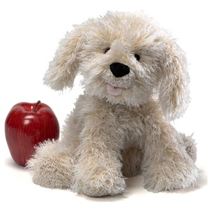 Juguete de peluche suave de perro Labradoodle con peso para terapia sensorial, personalizado para autismo, de la colección Petting <span class=keywords><strong>Zoo</strong></span>, venta al por mayor - Product Image 4