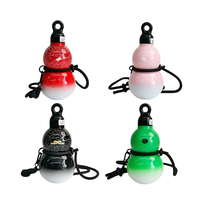 Nouvelle conception, bouteille d'eau colorée en forme de gourde, bouteille d'eau de sport anti-fuite pour la salle de sport, la course à pied, les voyages, avec corde