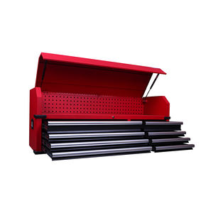 Boven-En Onderkant Auto Reparatie Tool Opbergdoos Rolkast Auto-Return Lade Trolley Met Socket - Product Image 2