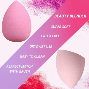 ชุดแปรงแต่งหน้าขนสังเคราะห์สีตามสั่ง พร้อมแปรงเขียนคิ้วและฟองน้ำรองพื้น สำหรับอุปกรณ์เสริมความงาม - Product Image 5