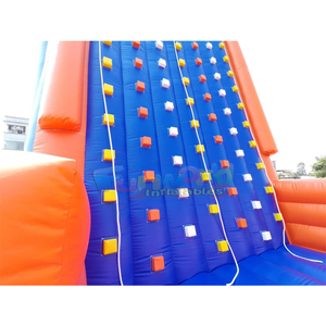 Giant outdoor portable jeux gonflables climbing walls rock climb <b>inflatables</b> games for kids - Product Image 4