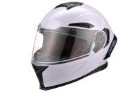 Casque de moto de haute qualité Certification DOT Logo personnalisé Double visière Matériau ABS Casque de moto à rabat