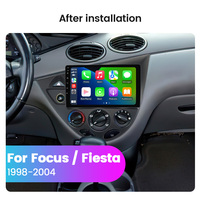 Autoradio Android 12 8 cœurs 8+128G pour Ford Focus Fiesta 1998-2004 Écran de voiture Android tactile avec GPS DSP BT