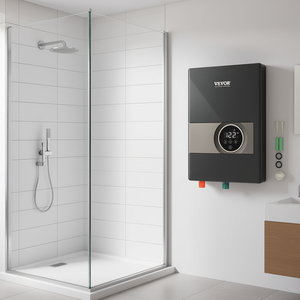 Calentador de Agua Eléctrico Instantáneo Vevor de 8 Kw con Pantalla Digital, Montaje en Pared, para Ducha y Baño - Product Image 2
