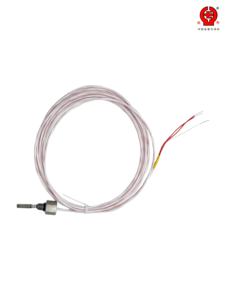 Capteur de température à montage en surface à face plate Cu50 RTD WZCM en acier inoxydable conforme GOST 6651 pour roulement russe - Product Image 1
