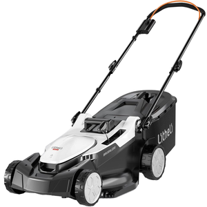 Litheli Industrial DIY Lawn <b>Mower</b> 43cm 2x20V Batteries 4.0Ah 1600W 30-60min Runtime Height Adjustable 20-120mm - Product Image 1