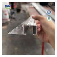 Profilé d'angle en aluminium pour escalier, protection de bordure métallique, bande antidérapante pour marches de carrelage