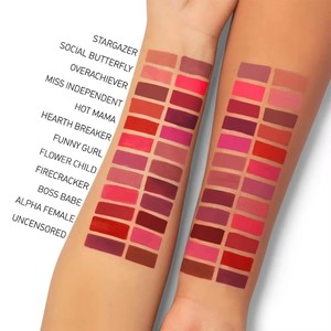 <span class=keywords><strong>Gloss</strong></span> à lèvres mat non collant à label privé, extrait naturel de menthe, haute pigmentation, waterproof - Product Image 4