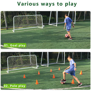 Vente directe d'usine <span class=keywords><strong>de</strong></span> <span class=keywords><strong>but</strong></span> <span class=keywords><strong>de</strong></span> Football pour enfants en <span class=keywords><strong>filet</strong></span> <span class=keywords><strong>de</strong></span> polyester robuste, stable et portable - Product Image 5