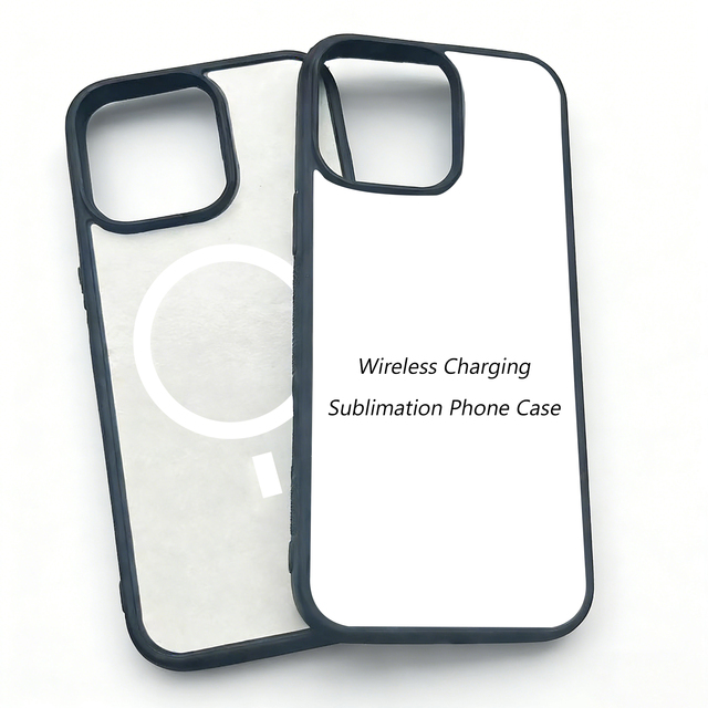 Sublimation Magnetic Wireless Charging Phone case Custom Tpu Pc 2d Soft Plastic Cell Phone case Blanks for iPhone 16/17 Pro Max