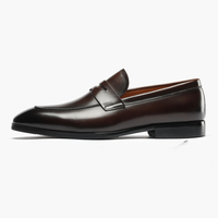 Chaussures décontractées et habillées pour hommes en cuir véritable à semelle en caoutchouc antidérapante, collection automne-hiver – Grande Vente