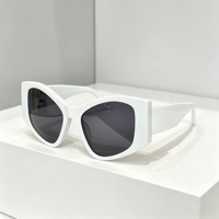 Lunettes de soleil unisexes tendance, surdimensionnées, avant-gardistes, carrées, à monture intégrale, avec verres dégradés et protection UV400, Nouveauté 2026
