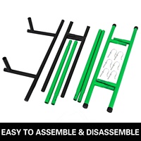 Wellshow Sport – support de Bar avec 3 bandes de résistance, tour électrique Portable avec sac de transport