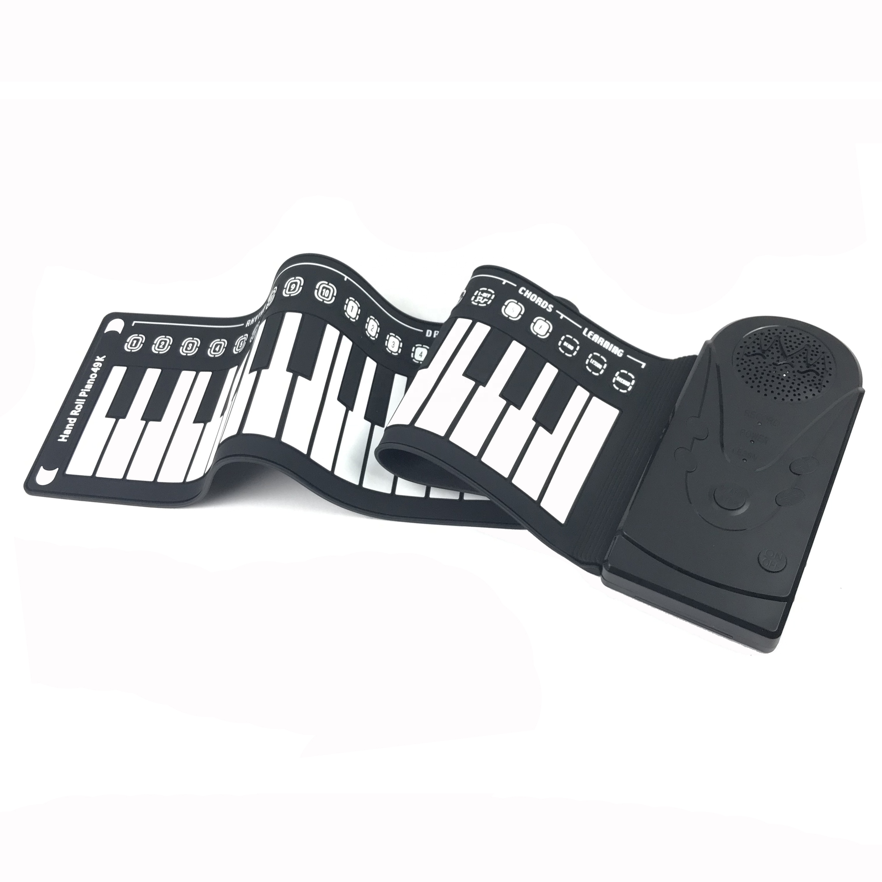 Электрический цифровой 49 Клавиш roll up пианино Гибкая клавиатура для начинающих образование подарок для детей
