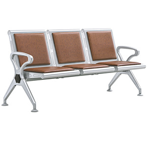 Yijiahao Waiting Chairs Cold-Rolled Steel Frame Multi-Seat <b>Bench</b> For Schools Airports Bus Stations Outdoor Use - Product Image 2