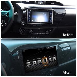 2022 Offre Spéciale voiture <span class=keywords><strong>Android</strong></span> voiture lecteur DVD chargeur de voiture <span class=keywords><strong>Auto</strong></span> électronique pour TOYOTA 2017 Hilux (gauche) 10.1" - Product Image 2