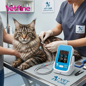 Equipamento de Diagnóstico Veterinário, Monitor de Pressão Arterial para Uso Animal, Monitor de Sinais Vitais Médicos, Máquina de Medição de Pressão - Product Image 1