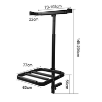 STARRYHEART Rack pour kayak RV Support de kayak sur pied avec attelage