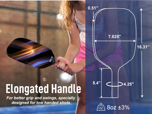 Edgeless 13mm Paddle with Thermoformed Carbon Fiber Technology - Product Image 6