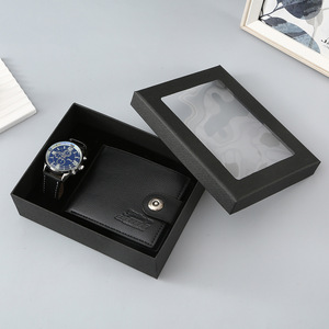 Set de <span class=keywords><strong>Regalo</strong></span> Personalizado para Hombre con Logotipo, Caja de <span class=keywords><strong>Regalo</strong></span>, Cartera de Cuero, Cinturón, Reloj de Pulsera, Gafas de Sol, 4 en 1, <span class=keywords><strong>Regalo</strong></span> de Lujo para Navidad, <span class=keywords><strong>Padre</strong></span>, Novio - Product Image 6