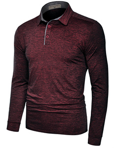 <span class=keywords><strong>Amazon</strong></span> ropa mejor vendedor del logotipo del OEM colores personalizados para hombre polo de manga larga t shirt - Product Image 4