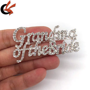 Broches de cristal de abuela de la novia para decoración de fiesta de boda - Product Image 1