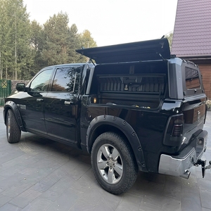 Hardtop en alliage d'aluminium pour Dodge RAM 1500 6.4FT Rambox 2019-2026 Crew Cab, étanche, avec verrouillage centralisé et porte-bagages de toit - Product Image 6