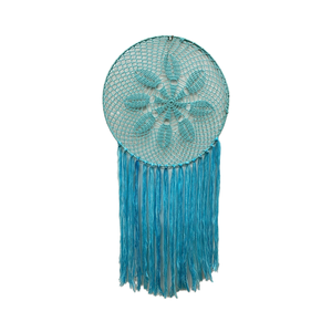 Attrape-rêves en coton naturel artisanal fait à la main Design Art déco écologique pour la décoration de bureau à domicile Anniversaire Diwali - Product Image 1