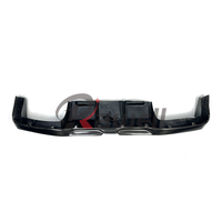 Pour BMW F87 M2, lèvre arrière en fibre de carbone humide avec lampe LED, kit carrosserie extérieur, diffuseur arrière, accessoires de tuning pour M2 Coupé
