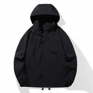 Custom Outdoor Promotional <b>Jacket</b> Lightweight Breathable Windproof Softshell Crewneck <b>Jacket</b> Silk Screen Printed Logo for Events - Product Image 1