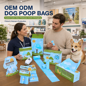 OEM Custom ASTM D6954 Oxo Degradable Pet Pick Up <b>Bags</b> for Pet Brands and Retail Private Label Custom Packaging - Product Image 2