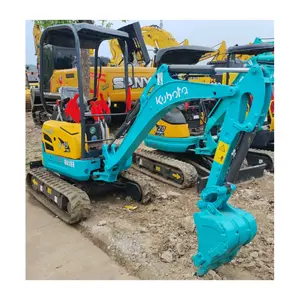 95% new price low hot sale kubota U30 excavator in stock, Used Kubota U10 U15 U17 U20 U25 U15-3 U15-3S for earth-moving work