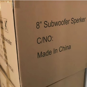 Tavan Tipi Hoparlör HiFi S08 8 İnç 100W Siyah Ahşap Desenli Çerçevesiz Aktif Subwoofer Seslendirme Sistemi EV TİYATROSU - Product Image 5