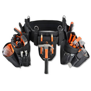 Professional Heavy-Duty Comfort Rig Leather Waist Belt Custom Electrical Tool <b>Suspenders</b> with Waterproof Feature for Carpenters - Product Image 5