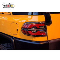 TT-ABC Prêt à expédier Accessoires de voiture à LED Feux arrière pour Toyota FJ Cruiser 2007-2015 Feux arrière fumés transparents
